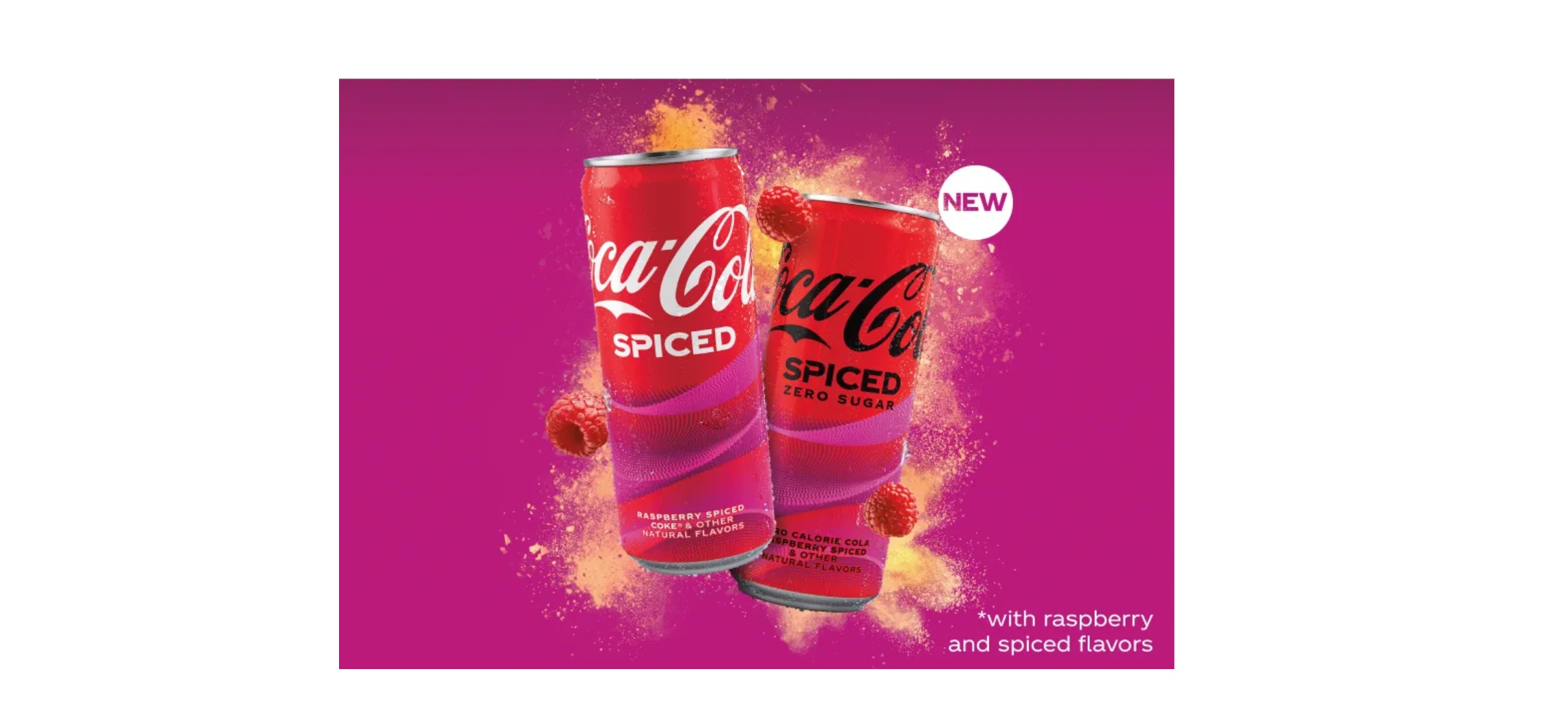 Coca Cola Ampl A Su Portfolio Con Los Dos Nuevos Sabores Spiced Happy