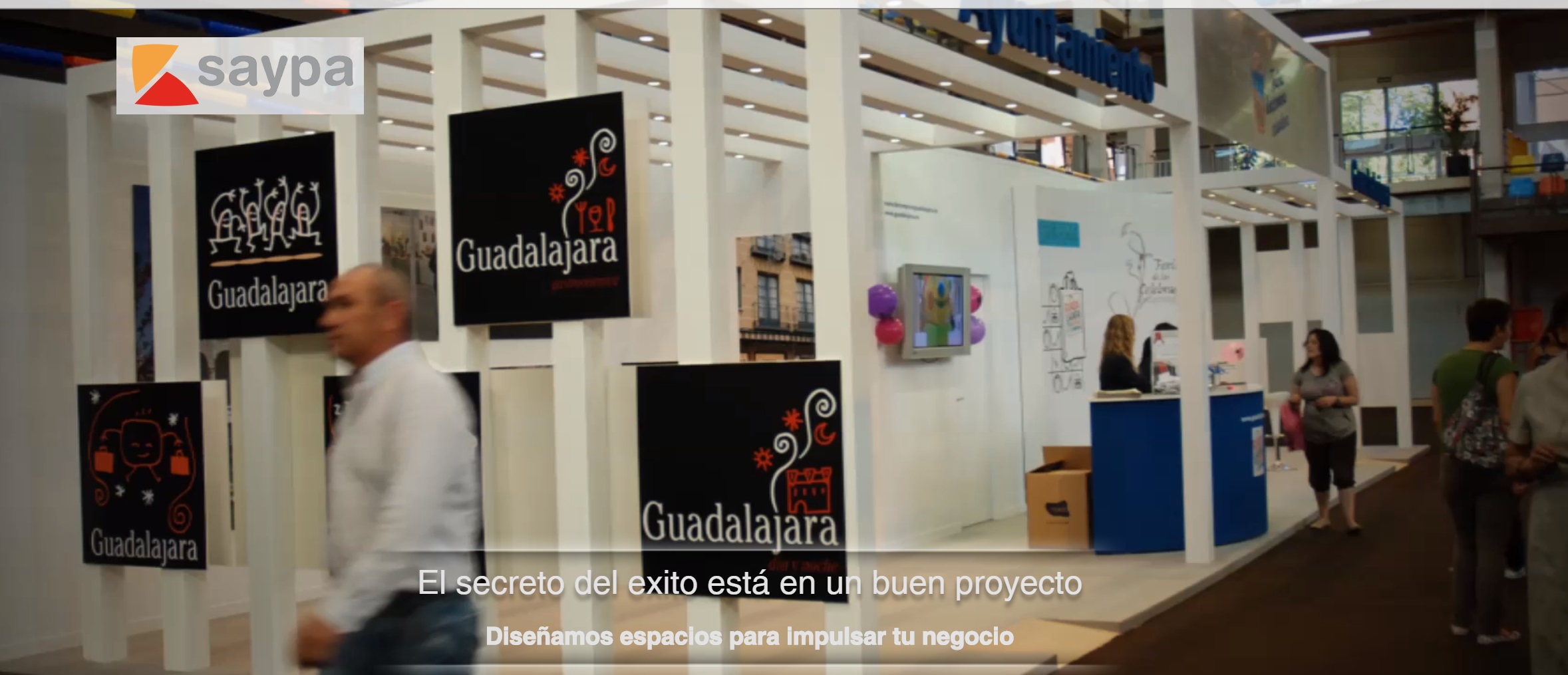 saypa, turismo,castilla-lamancha, stand, programapublicidad muy grande