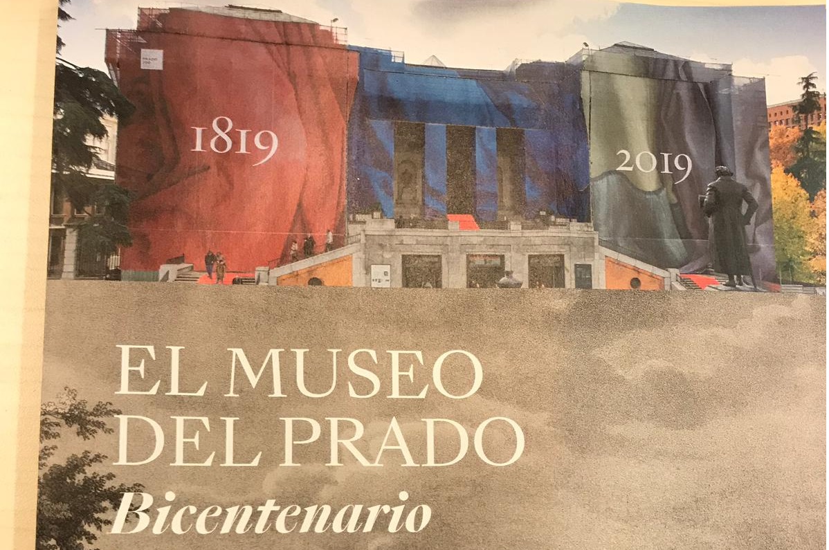 encarte, bicentenario, museo del prado, programapublicidad muy grande.