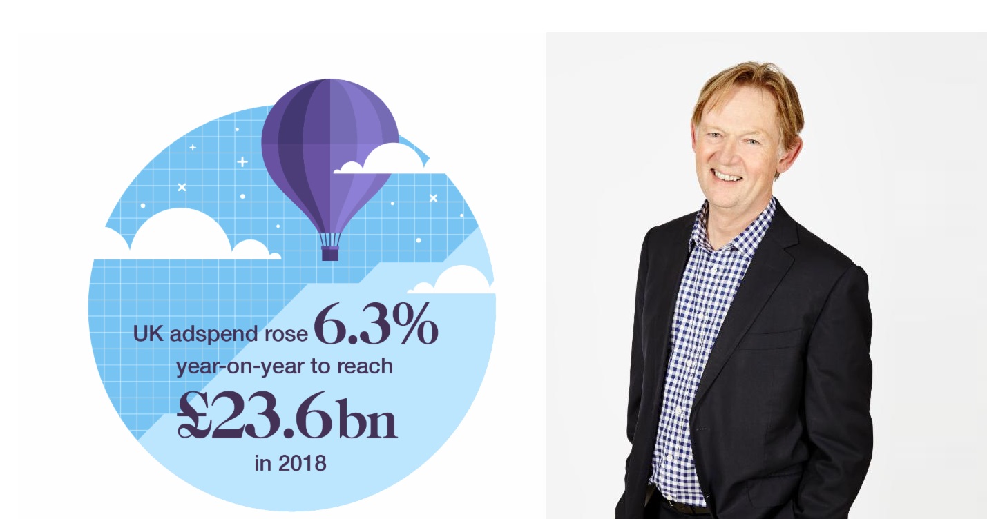 warc spend, uk, Stephen Woodford, Chief Executive , the Advertising Association, programapublicidad,