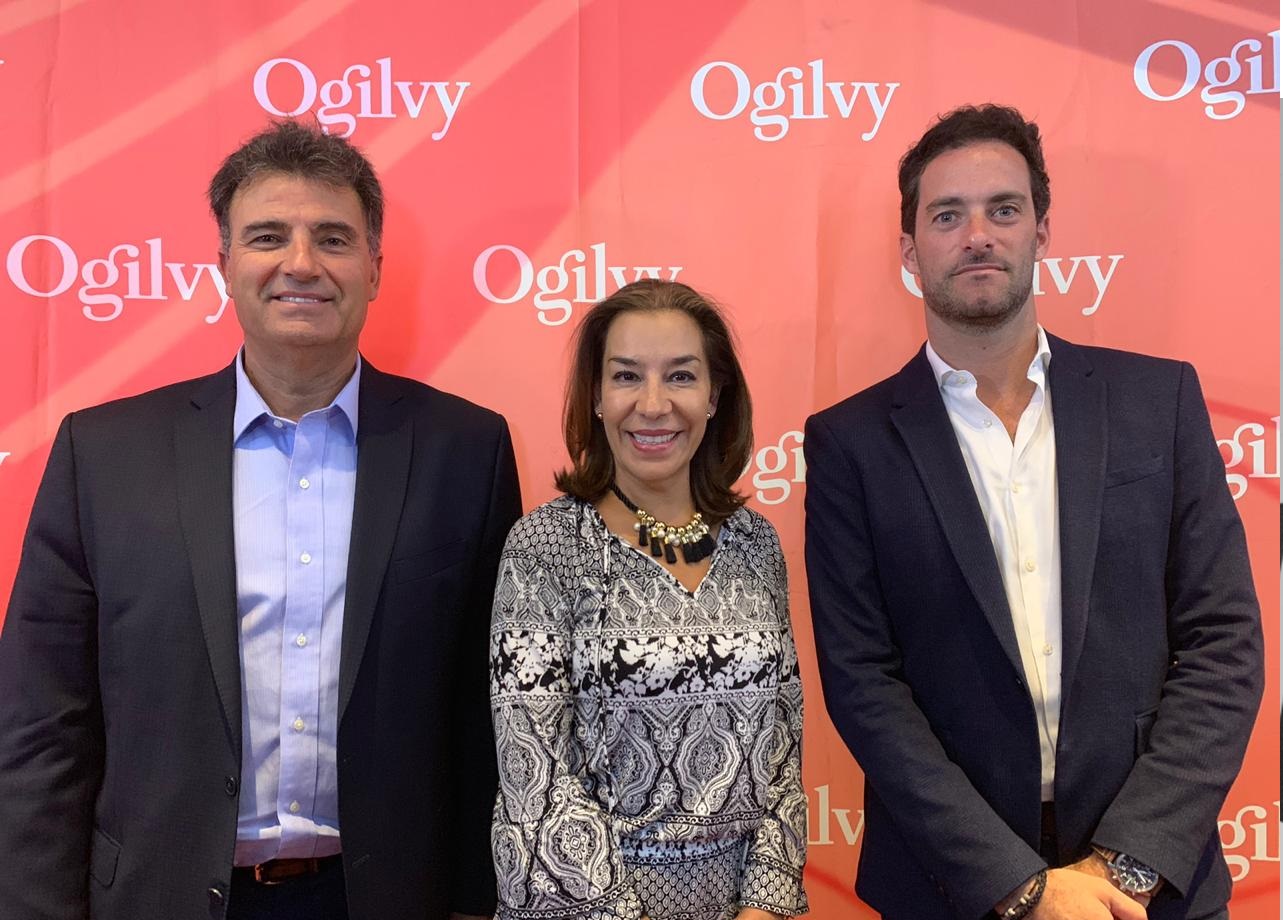 Horacio Genolet, Ogilvy Latina, Verónica Hernández, CEO de Ogilvy México,Mauro Caggiano, Director Regional ,Customer Engagement & Commerce ,Ogilvy Latina, programapublicidad,