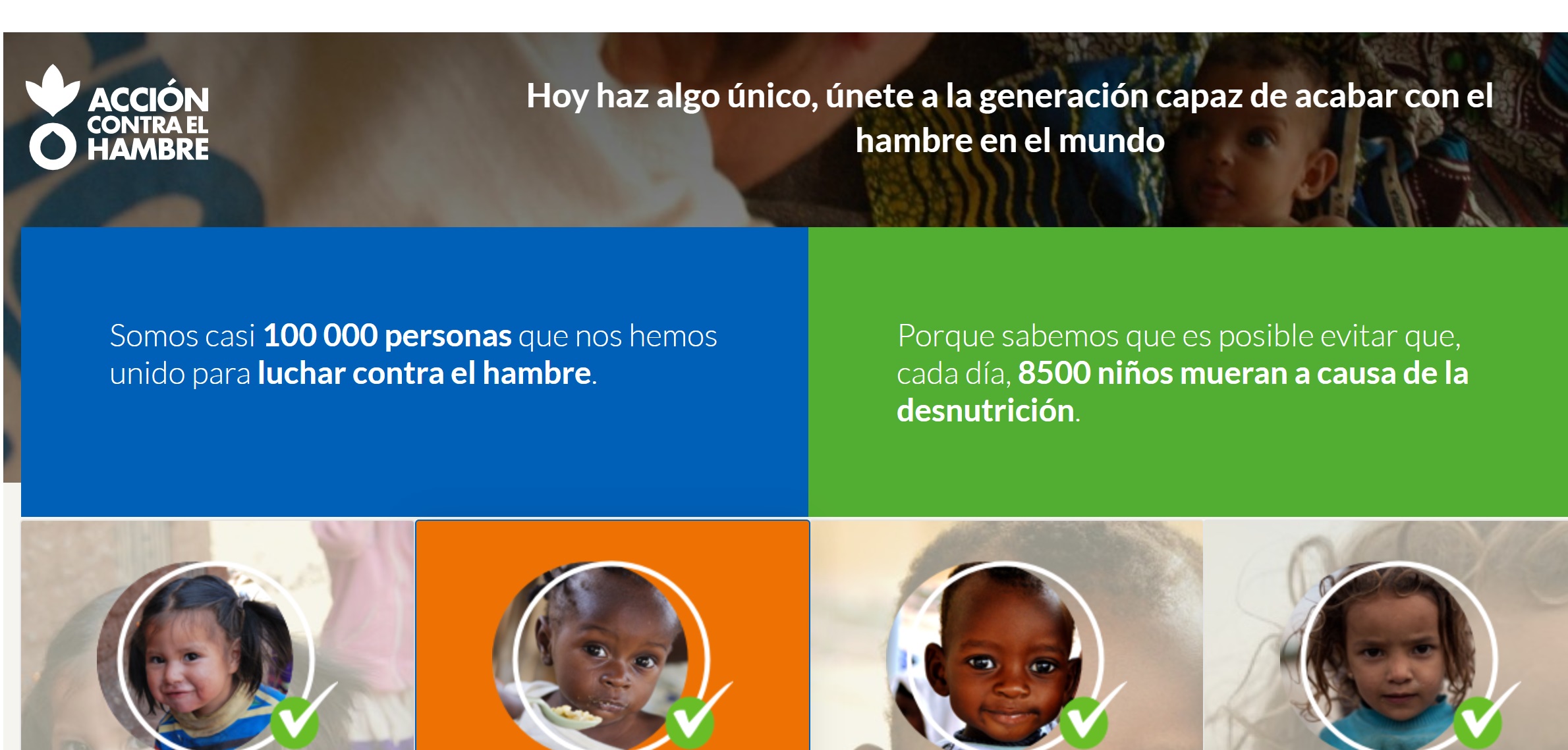 accion contra el hambre, programapublicidad,