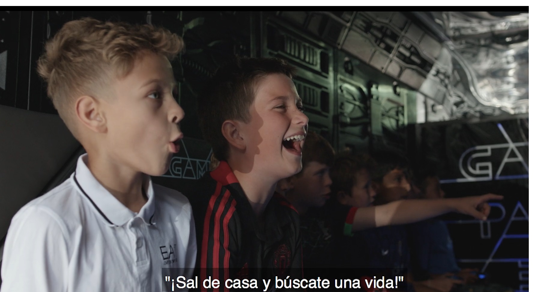 gamers, niños, NOT A GAME, movistar, fcb&Fore, programapublicidad