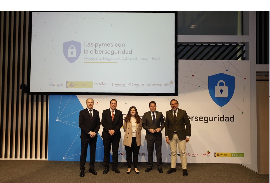 Google , ciberseguridad, lanza, Madrid , Protege, tu negocio, programapublicidad