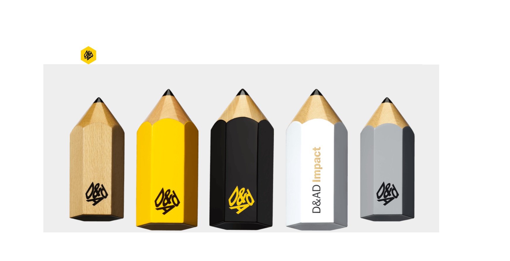 D&AD, awards, logo, pencils, programapublicidad