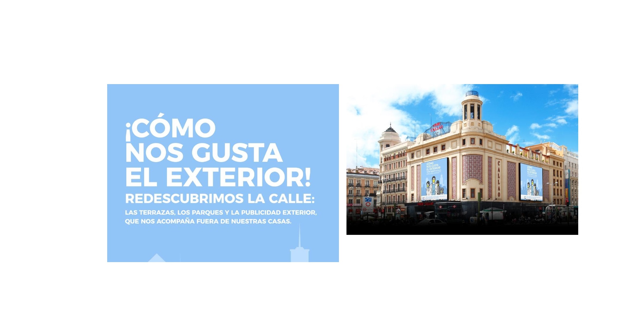 como nos gusta , el exterior, redescubrimos, la calle, publicidad exterior, programapublicidad