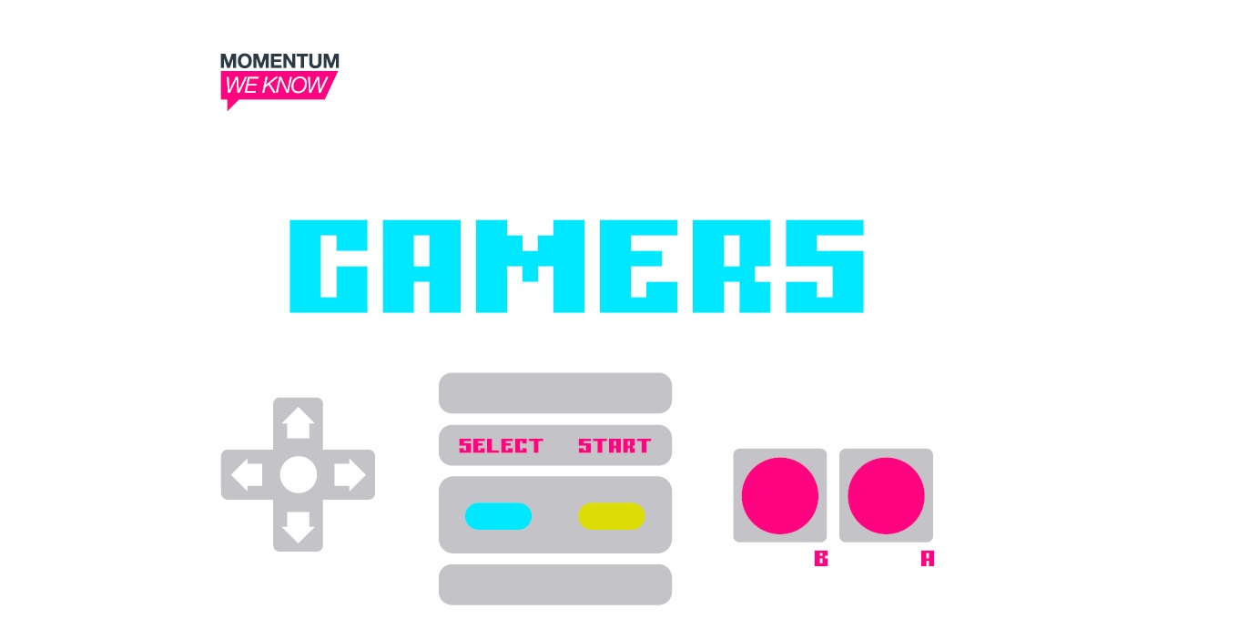 momentum, we know, gamers, programapublicidad