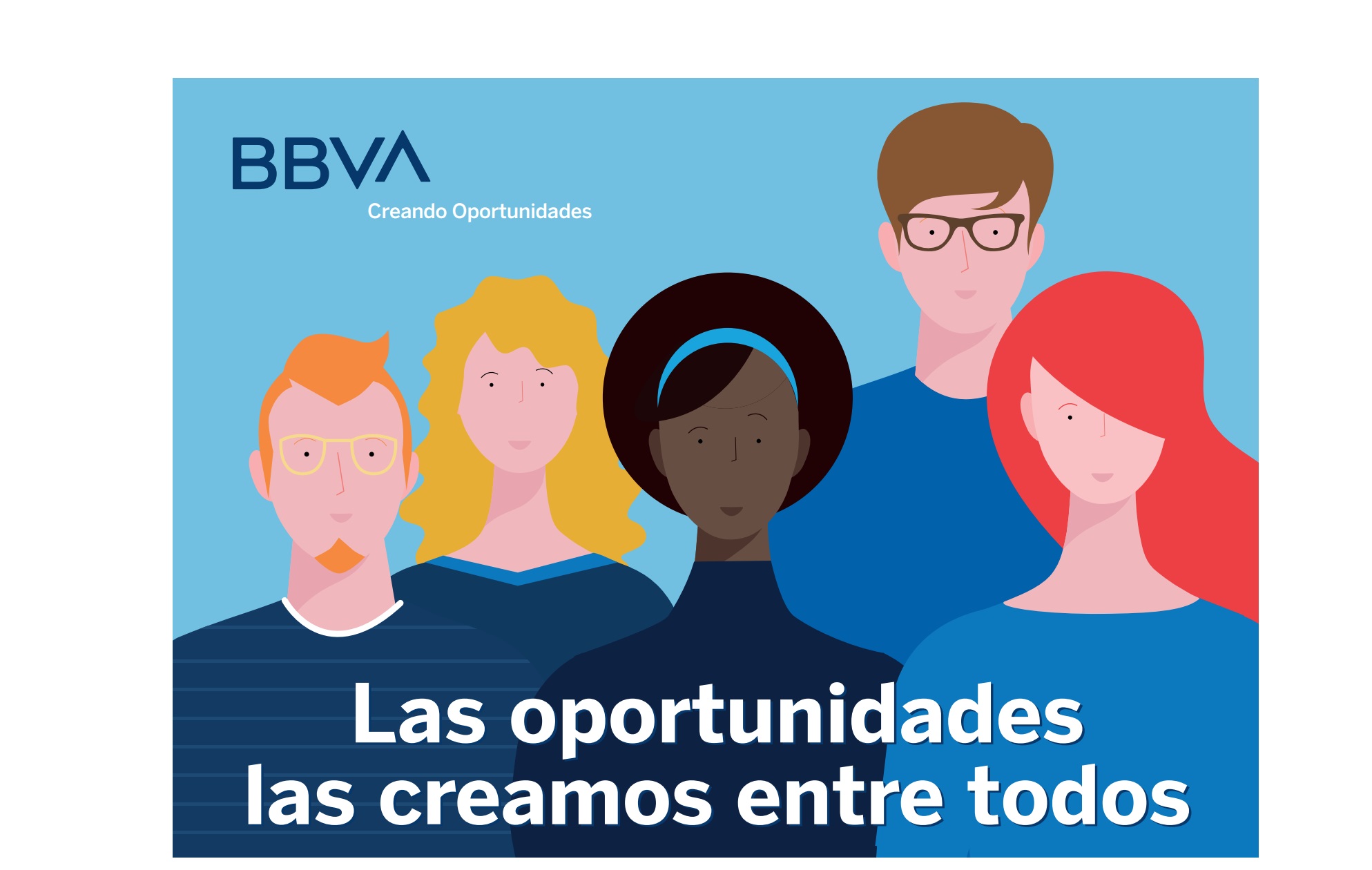 ddb, bbva, BBVA ,oportunidades , creamos , entre todos, flavio, programapublicidad