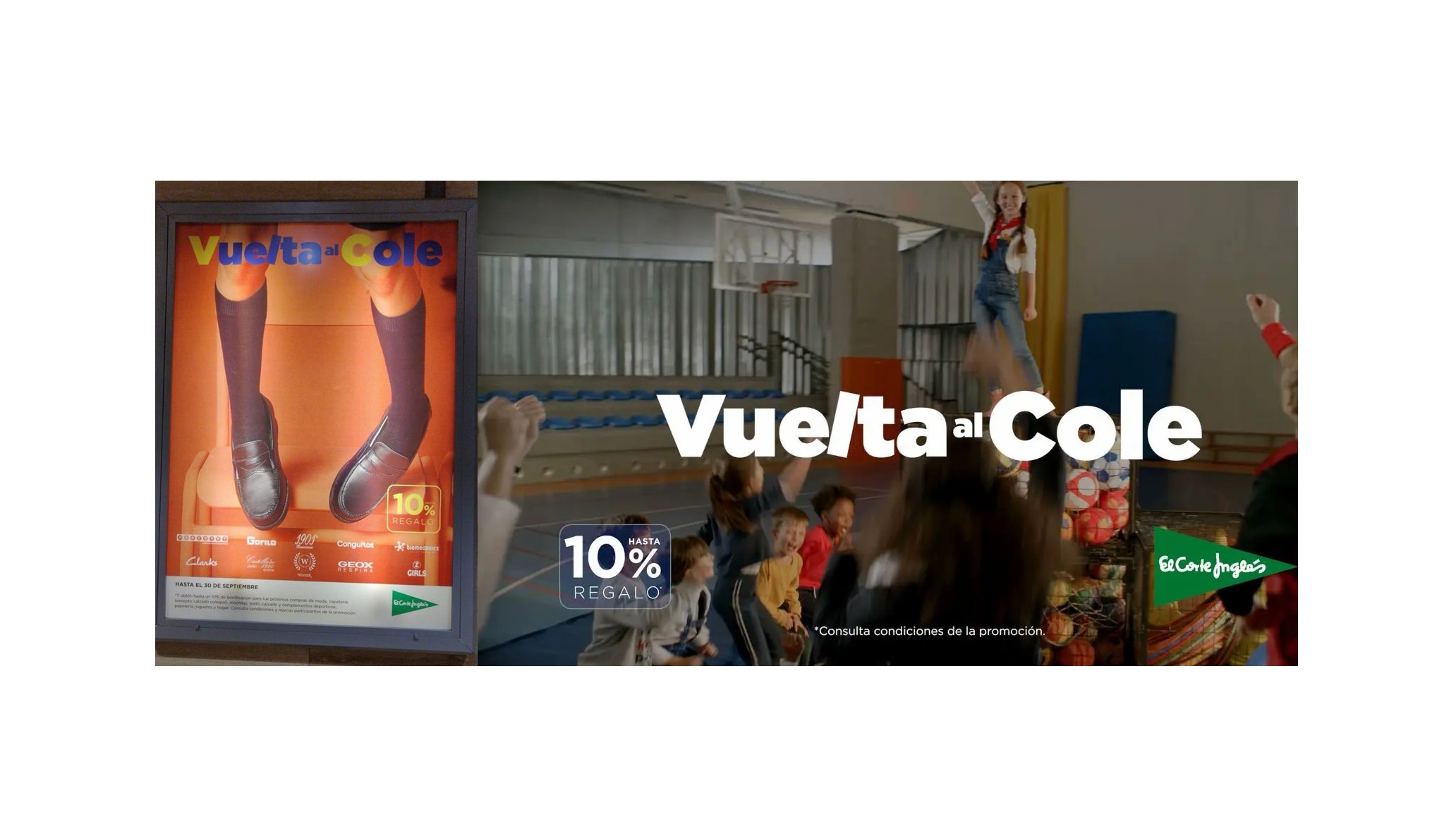 campaña, #vueltaalcole, corte ingles, programapublicidad