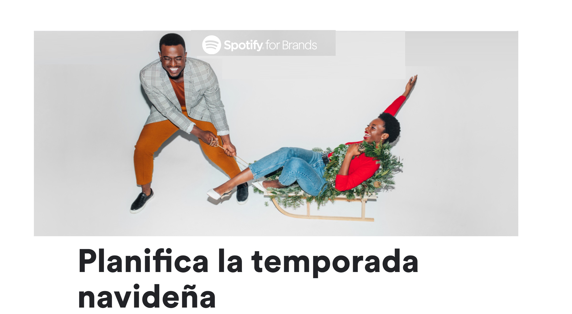 Spotify ,ofrece ,Hear the Cheer, navidad, anunciantes, programapublicidad