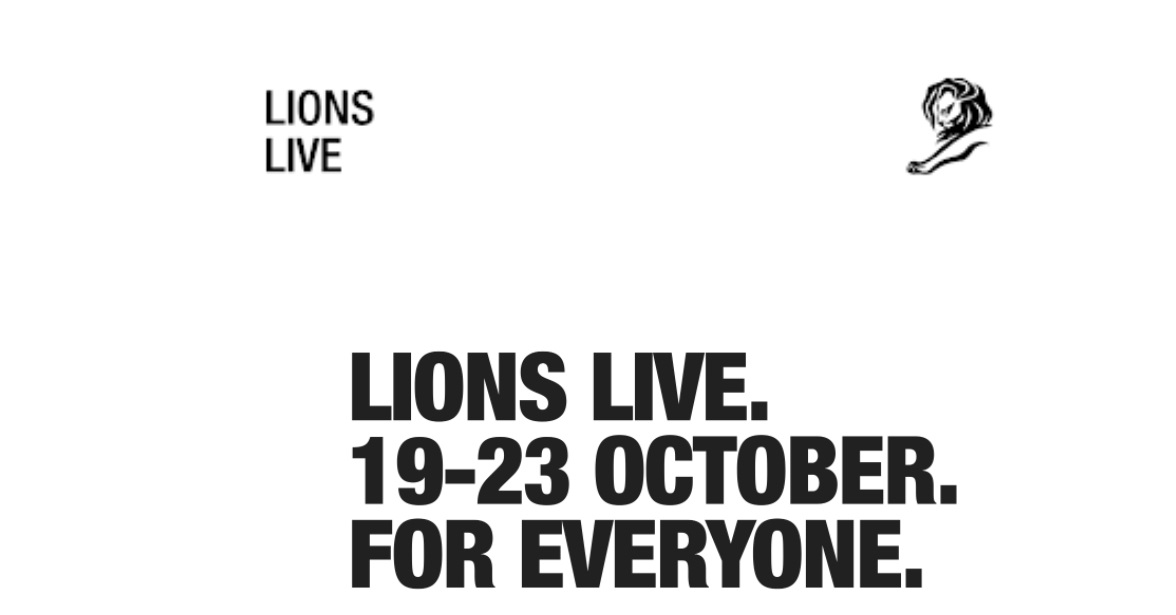 cannes lions, live,october 2020, programapublicidad