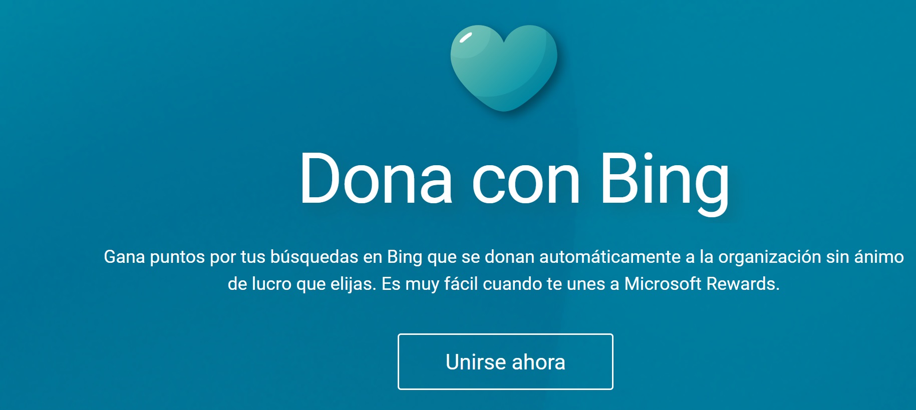 Dona con Bing, España, microsoft, rewards,