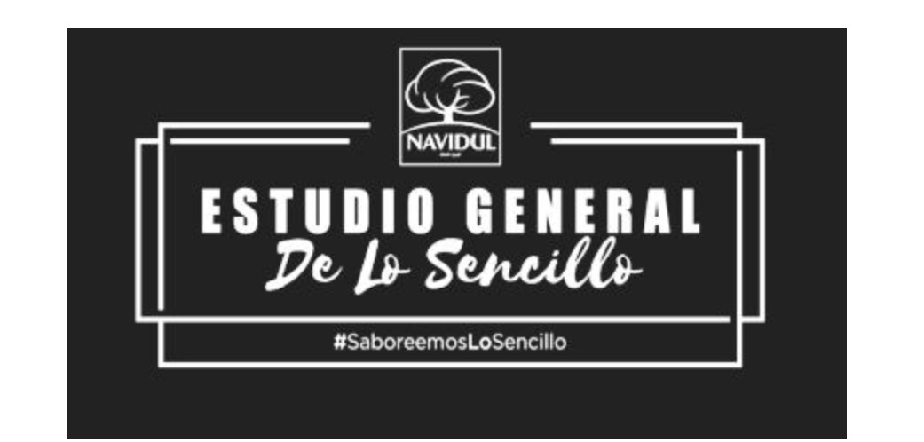 NAVIDUL ,LANZA , ESTUDIO GENERAL ,LO SENCILLO ,programapublicidad