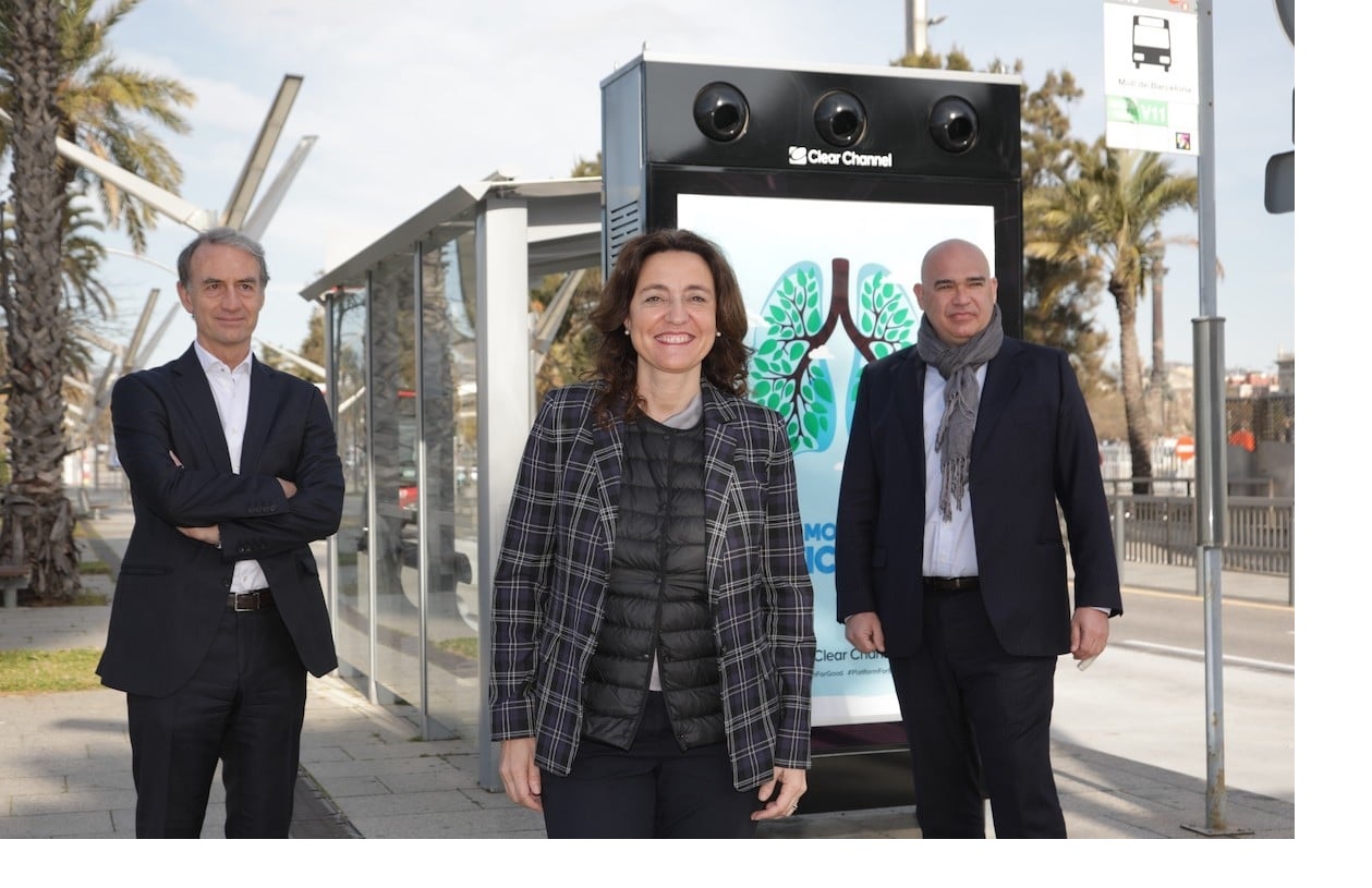 URBAN AIR PURIFIER, JOAQUÍN CUSÍ, PRESIDENTA DEL PORT, MERCÈ CONESA, MARKET LEADER , SUR DE EUROPA ,CLEAR CHANNEL, JORDI SÁEZ,programapublicidad