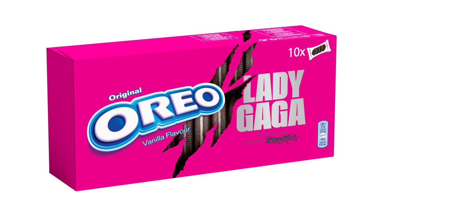 oreo, lady Gaga, programapublicidad