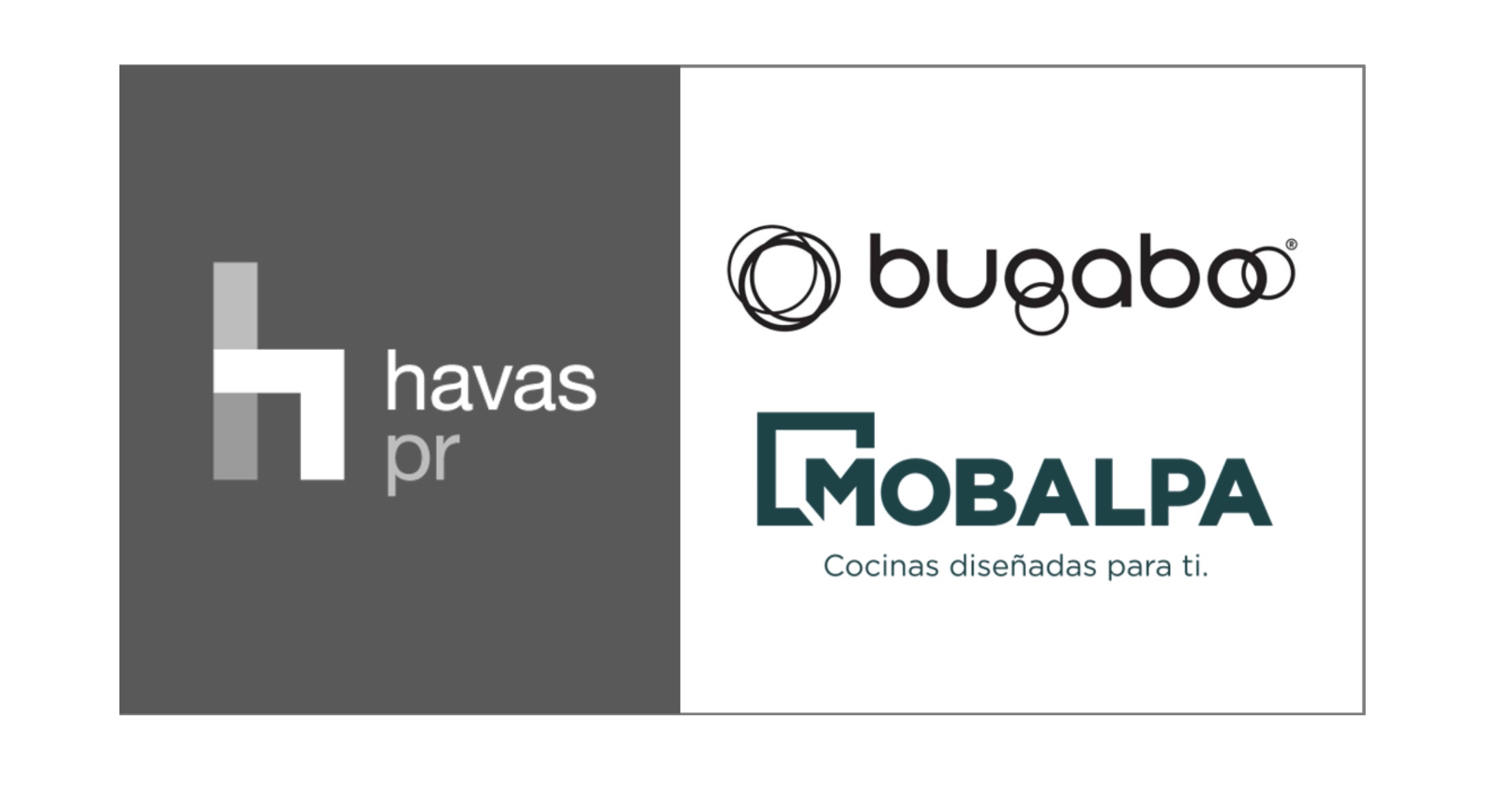 BUGABOO , MOBALPA ,CONFIAN, HavasPR, programapublicidad