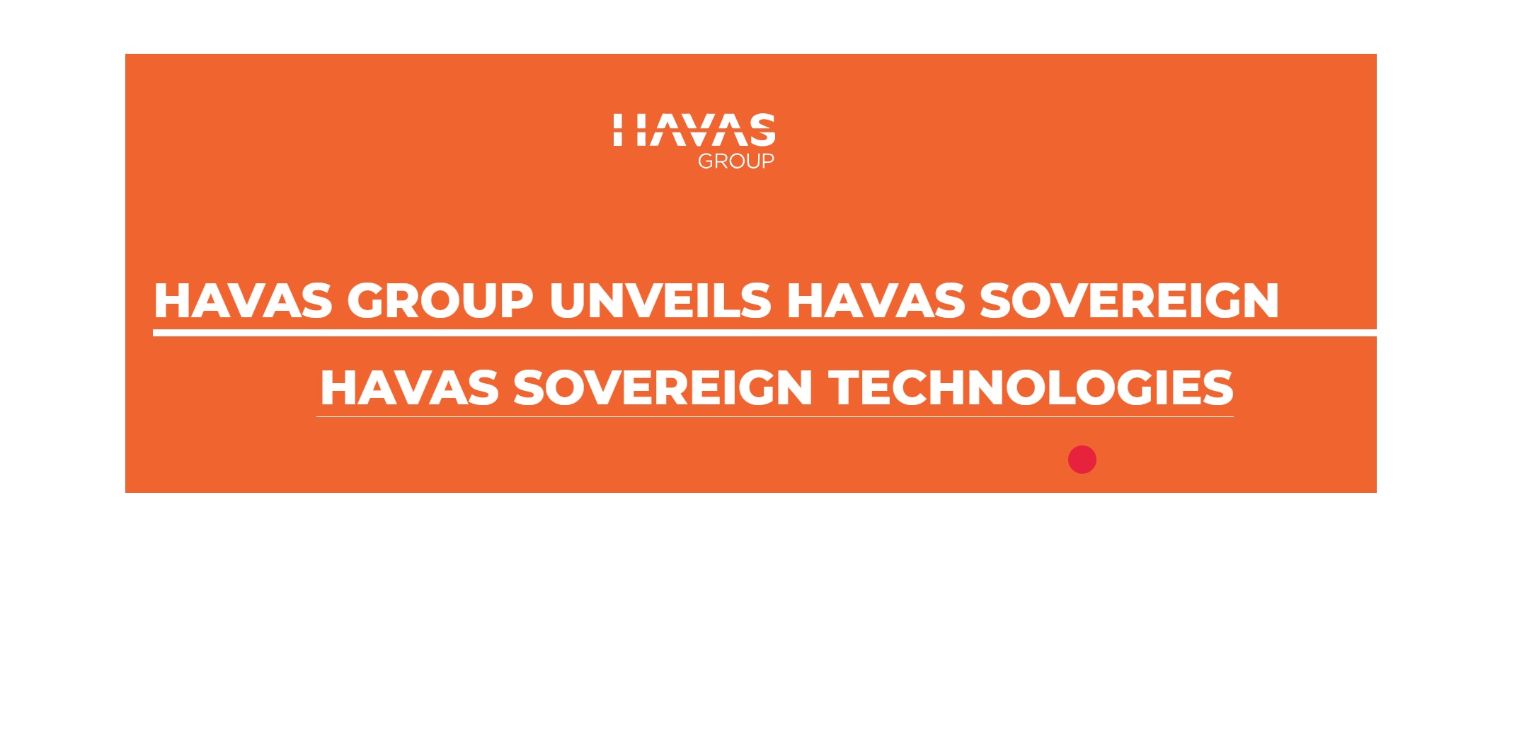 havas group, havas sovereign, technologies , programapublicidad