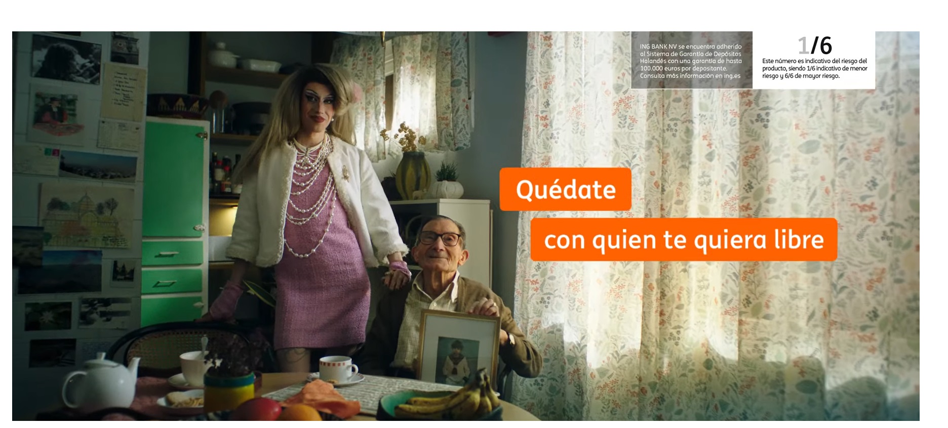 Sra Rushmore crea Quédate con quien te quiera libre para ING ProgPublicidad