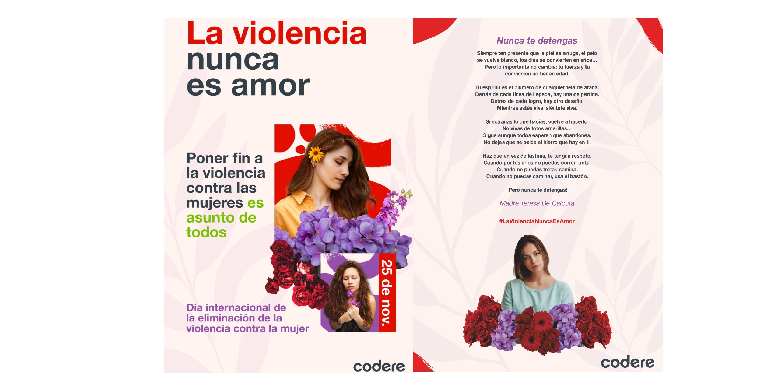 Codere Pone En Marcha Su Campaña Global Contra La Violencia De Género ‘banco Rojo Progpublicidad