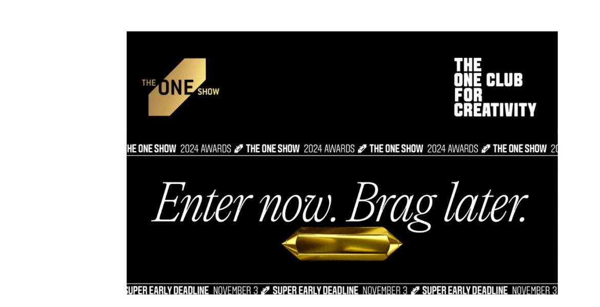 The One Show Abre Inscripciones Para Sus Premios 2024 ProgPublicidad   The One Show 2024 Open For Entries Programapublicidad 1170x600 